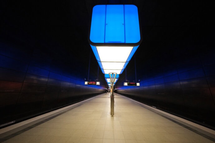 Hamburg U-Bahn-Station